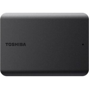 Disco Duro Toshiba Canvio Basics 2TB Disco Externo Portátil USB 3.2 Negro