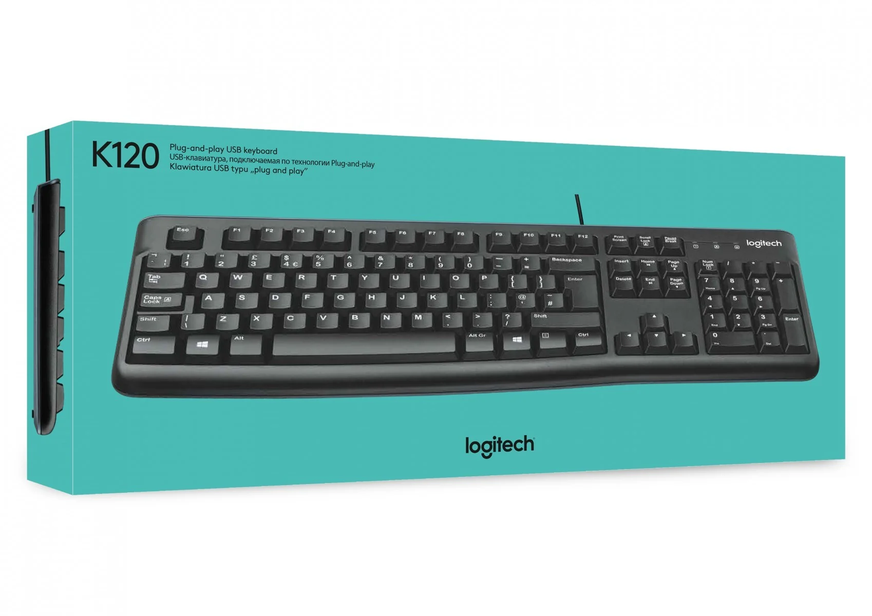 Logitech K120 Teclado con Cable